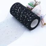 Materiali Tulle rullo 25 Yards 13 centimetri Organza laser Mestieri decorazione Wedding Tulle della festa di compleanno