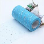 Materiali Tulle rullo 25 Yards 13 centimetri Organza laser Mestieri decorazione Wedding Tulle della festa di compleanno
