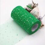 Materiali Tulle rullo 25 Yards 13 centimetri Organza laser Mestieri decorazione Wedding Tulle della festa di compleanno