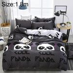 4 PCS / Pattern Set Bedding Set Happy Family copripiumino foglio piatto federa Set
