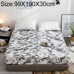 Marmo Modello Letto Dust Coprimaterasso Custodia protettiva fornita copertina Biancheria