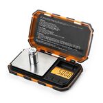 Mini bilance digitali di precisione per gioielli in argento sterling dorato, specifica: versione inglese 200 g / 0,01 g
