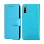 Per Sony Xperia ACE II Custodia in pelle di cristallo in pelle (blu chiaro)