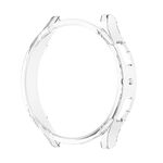 Custodia protettiva per orologio PC semi-inclusa per Samsung Galaxy Watch 6 44 mm (trasparente)