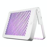 XQN-828 Lampada antizanzare a scossa elettrica ricaricabile (bianca)