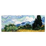 400x900x5mm Bloccato AM002 Grande Scrivania a olio Desk Gomma Pad (Cipresso)