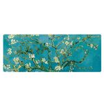 400x900x5mm Bloccato Am002 Ampia Scrivania a olio Desk Gomma Pad (Fiore albicocca)