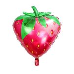 2 Pz a forma di Avocado Forma Alluminio Pellicola Palloncino Fruit Party Bambini Birthday Dress Up Balloon (Strawberry)