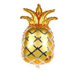 2 PCS a forma di Avocado Forma di alluminio Pellicola di alluminio Fruit Party Bambini Birthday Dress Up Balloon (ananas)