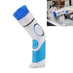 Cucina Elettrica Lavapiatti Spazzola Portatile Mini Piatti Lavatrice (Blu Bianco)