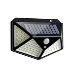 1 PCS 100 LED Applique da parete a induzione solare per esterni da esterno Balcone regolabile Illuminazione da giardino Piccola lampione