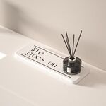 Tappetino per asciugatura del piano di lavoro in diatomite, assorbente per l'acqua, portasapone per il lavandino, stile: 22,5x7 cm, diario rilassante