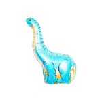 2 Pz Dinosaur Modellazione di alluminio Palloncino Balloon Bambini Decorazione di compleanno Decorazione del partito Forniture per feste Giocattolo, Dimensioni: Grande, Stile: Drago blu a collo lungo