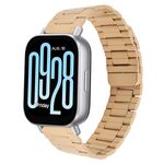 Cinturino per orologio magnetico in acciaio a tre grani da 20 mm (oro)