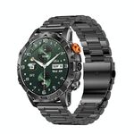 Smartwatch BH11 4G LTE Android 8.1, 2 GB + 16 GB, Unisoc 8541 Quad Core, supporta frequenza cardiaca / ossigeno nel sangue (acciaio nero)