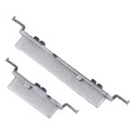 Pulsante di accensione e controllo del volume originali per Samsung Galaxy Tab A 8.0 SM-T380/T385 (argento)