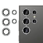 Per Samsung Galaxy S22 Ultra 5G Klebol - Protezione per obiettivo fotocamera individuale con anello diamantato (nero)