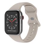 Cinturino in silicone con fibbia a farfalla xDfind per Apple Watch 46 mm / 49 mm / 45 mm / 44 mm (grigio roccia)