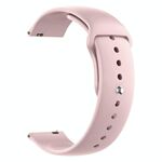 Cinturino per orologio in silicone Pure Color xDfind da 20 mm (rosa sabbia)