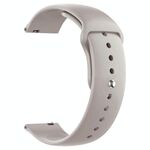 Cinturino per orologio in silicone Pure Color xDfind da 22 mm (grigio)