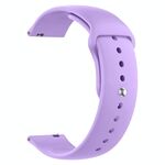 Cinturino per orologio in silicone Pure Color xDfind da 22 mm (viola)