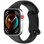 Cinturino in silicone con fibbia a farfalla per Huawei Watch Fit 4 Slim (nero)
