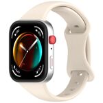 Cinturino in silicone con fibbia a farfalla per Huawei Watch Fit 4 Slim (albicocca chiaro)