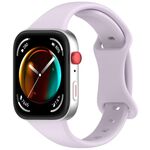 Cinturino in silicone con fibbia a farfalla per Huawei Watch Fit 4 Slim (lilla)