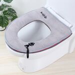 Coprisedile per WC da bagno lavabile Scaldino Cuscino morbido Coperchio Coperchio Tappetino Prodotti per la casa