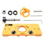 Nuova porta dell'armadio Finestra della porta dell'armadio Localizzatore di fori cerniera perforatrice (giallo)