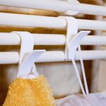 Portasciugamani sospeso in plastica per bagno