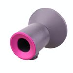 Adattatore antiscottatura per Dyson Airwrap HS01/HS05 Styler, conversione in asciugacapelli con diffusore, colore: rosso rosa