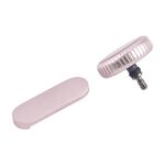 Per Apple Watch Series 9 41mm / 45mm LTE Versione Watch Crown Nut / Set pulsante di accensione (Rosa)