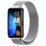 Cinturino per orologio in metallo milanese xDfind per Huawei Band 10/9/8 (argento)