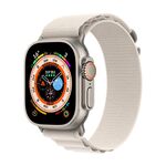 Cinturino per Apple Watch 46 mm / 49 mm / 45 mm / 44 mm xDfind Aline Nylon Loop Watch Band (Starlight)