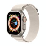 Cinturino per Apple Watch 42mm / 41mm / 40mm / 38mm xDfind Aline Nylon Loop Watch Band (Starlight)