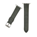 Cinturino per Apple Watch 42mm / 41mm / 40mm / 38mm xDfind Crazy Horse Texture Leather Watch Band (verde)