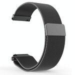 Cinturino per orologio in acciaio inossidabile Milanese xDfind da 22 mm (nero)
