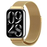 Cinturino in maglia d'acciaio magnetica Milan per Xiaomi Smart Band 9 Pro / 8 Pro xDfind (oro)