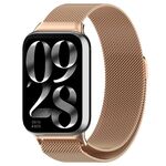 Cinturino in maglia d'acciaio magnetica Milan per Xiaomi Smart Band 9 Pro / 8 Pro xDfind (oro rosa)