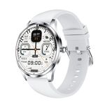 H77 1,43 pollici Schermo AMOLED Orologio intelligente per salute e fitness IP67 Impermeabile Supporto chiamate BT (Bianco)