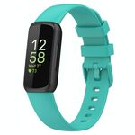 Cinturino in silicone tinta unita per Fitbit Versa 4 / Versa 3 / Sense2 / Sense xDfind, taglia: S (verde acqua)