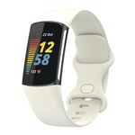Cinturino in silicone xDfind per Fitbit Charge 6/5, taglia: S (albicocca)