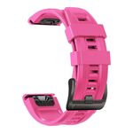 Cinturino per orologio sportivo in silicone Gamin xDfind da 26 mm, colore puro (rosa)
