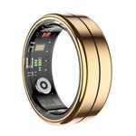 Anello intelligente R04 TAGLIA 8, supporta il monitoraggio della frequenza cardiaca/ossigeno nel sangue/sonno/scatta foto (oro rosa)