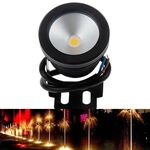 Faretto subacqueo per piscina da 10W Faretto per acquario con faretto per acquario Faretto subacqueo DC 12V (luce bianca)