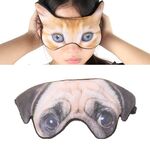 Maschera per occhi 3D Ombreggiatura Maschera per occhi stampata con animali dei cartoni animati che dorme