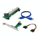 Scheda bridge SUNWEIT ST45 PCIe X1 a 1 slot PCI ASM1083