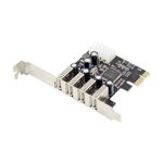 Scheda di espansione ad alta velocità per computer industriale SUNWEIT ST623 PCIe x1 MCS9990 a 4 porte USB2.0
