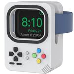 Per Apple Watch AhaStyle DD05 Mini supporto di ricarica in silicone, senza caricabatterie (grigio)